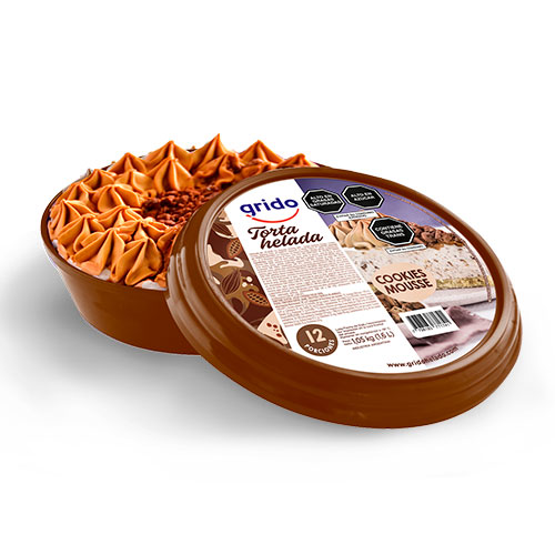 Torta helada Milka