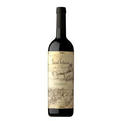 SAINT FELICIEN MALBEC ORGANICO x 750 CC