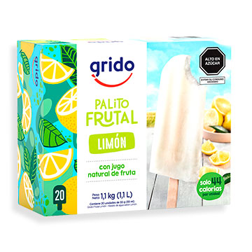 Caja x20 Palito Frutal Limón
