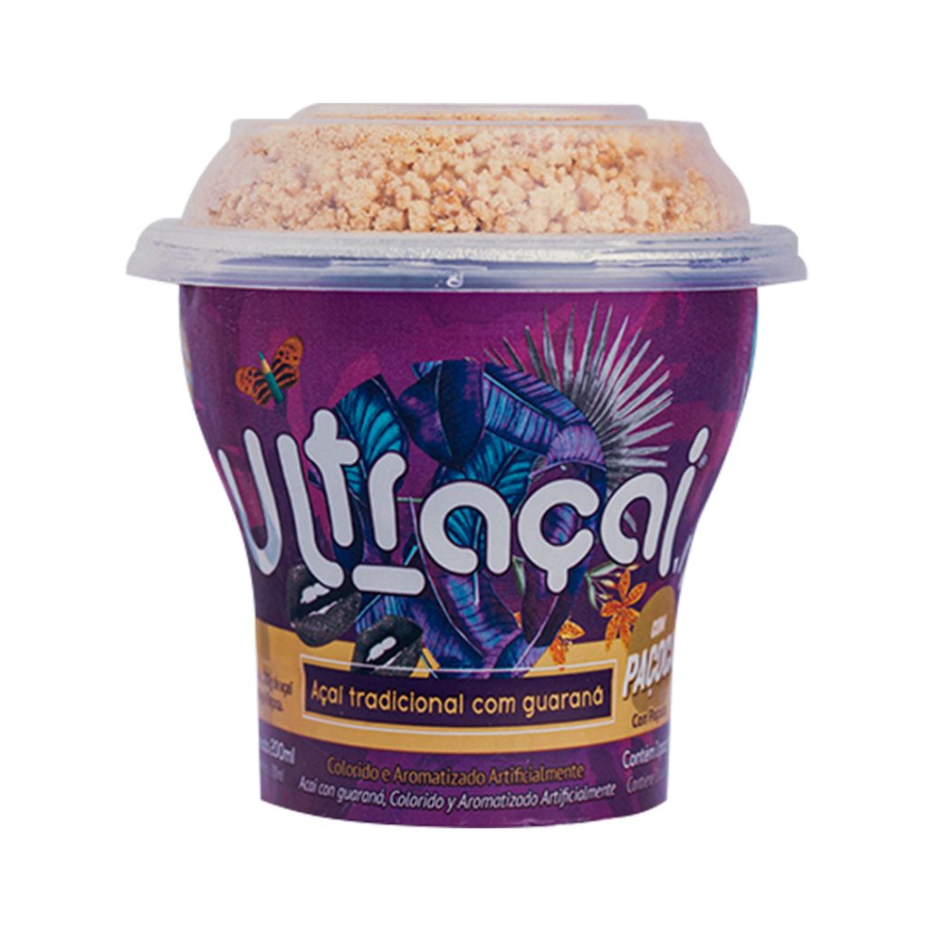 Vaso de açaí Paçoca 200 ml