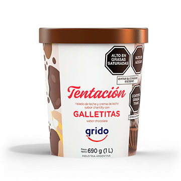 Tentación Crema cookie